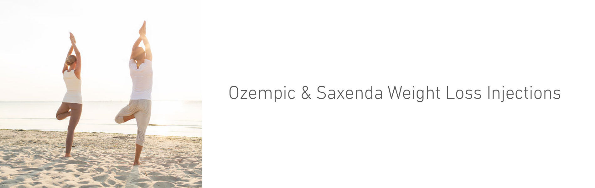 Ozempic Saxenda Weight Loss Injections banner