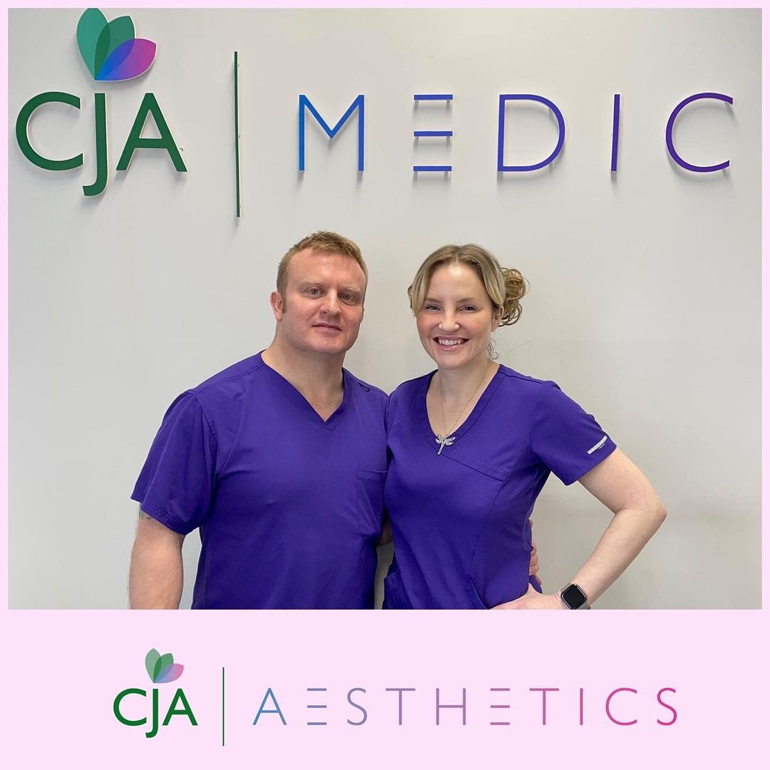 CJA Aesthetics Medical Team Dr Chris and Dr Lauren Airey Southampton